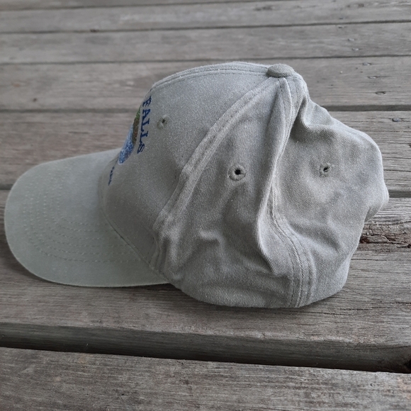 Agate Falls Upper Michigan green gray park baseball hat - Picture 8 of 11